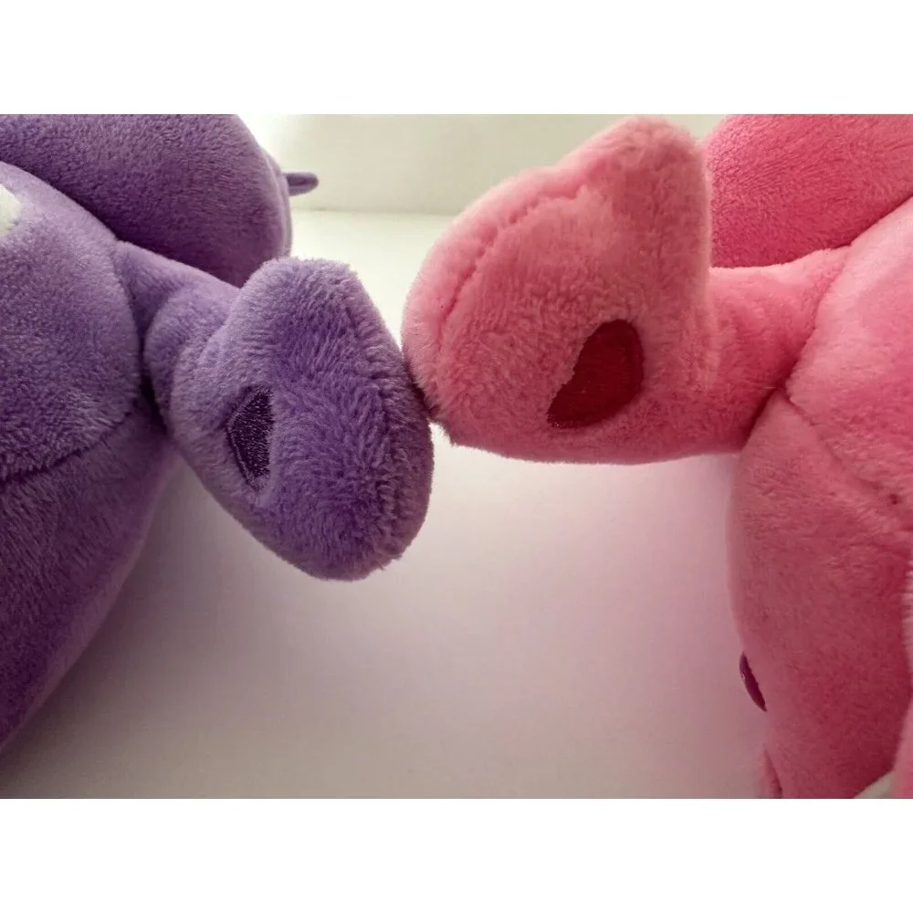 Care Bear Plush Stuffed Animals, Cheer Bear‎ and Share Bear, Lot of 2, 9 Inches